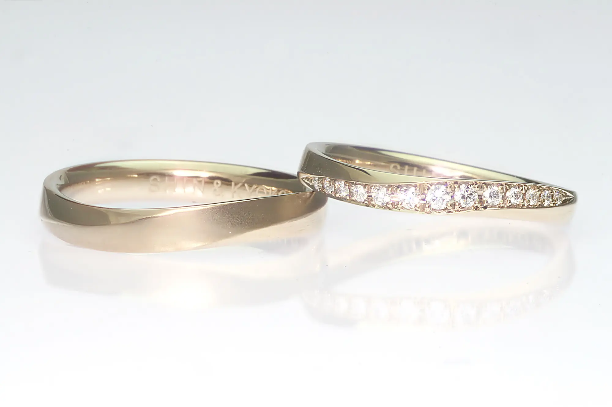 g7064 | 結婚・婚約指輪のオーダーメイドは鍛造指輪＜TANZO＞
