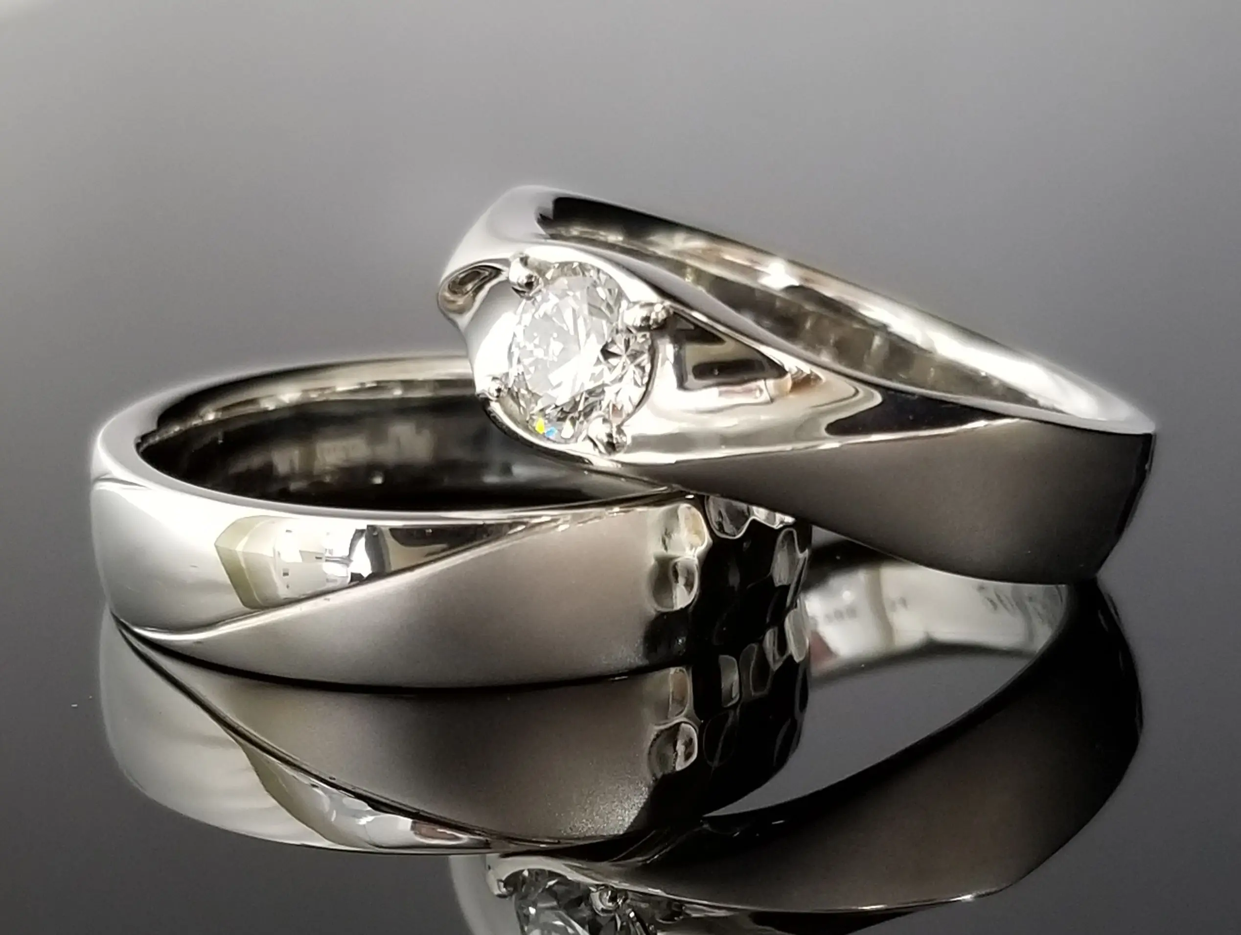 S9238 | 結婚・婚約指輪のオーダーメイドは鍛造指輪＜TANZO＞