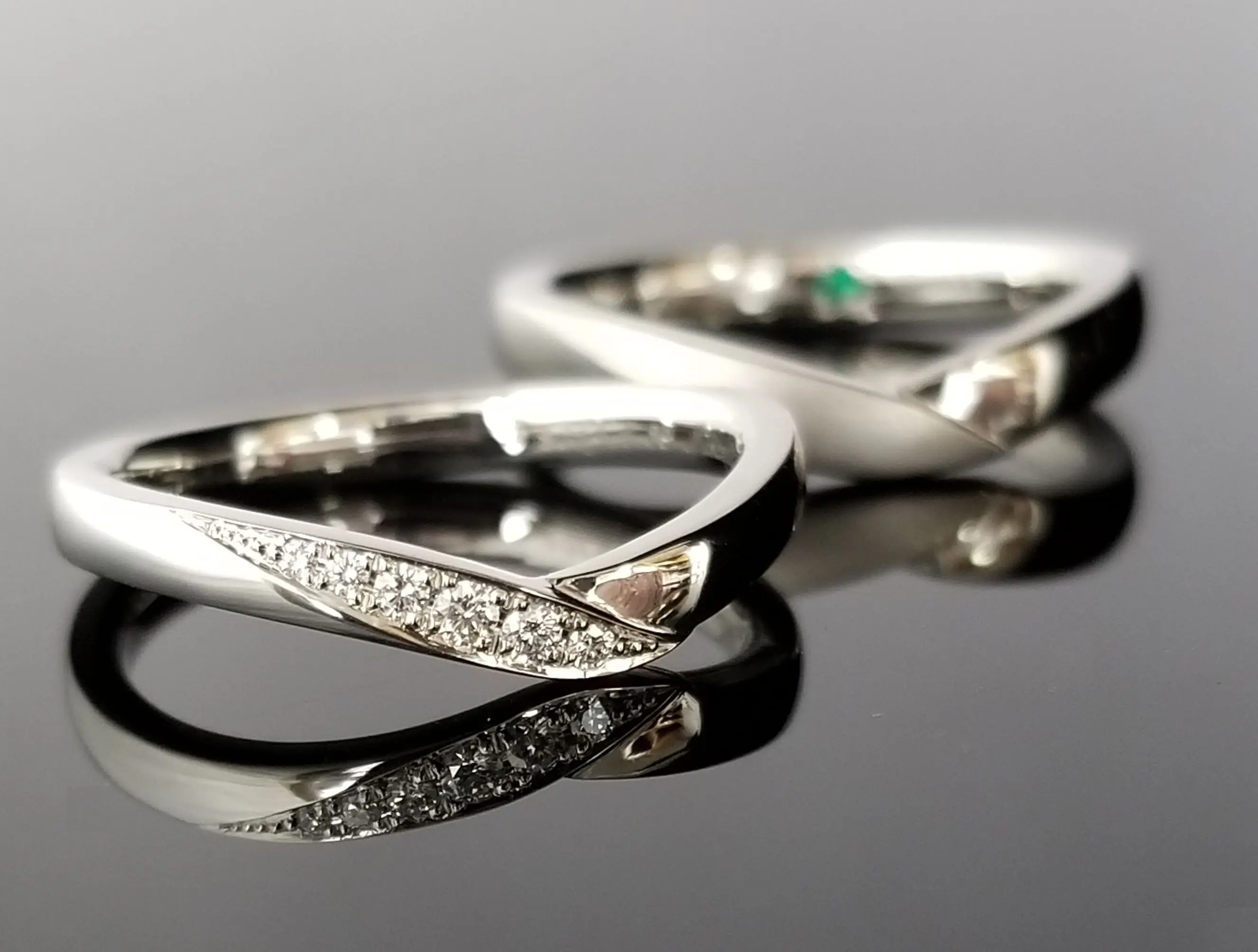 S9331 | 結婚・婚約指輪のオーダーメイドは鍛造指輪＜TANZO＞
