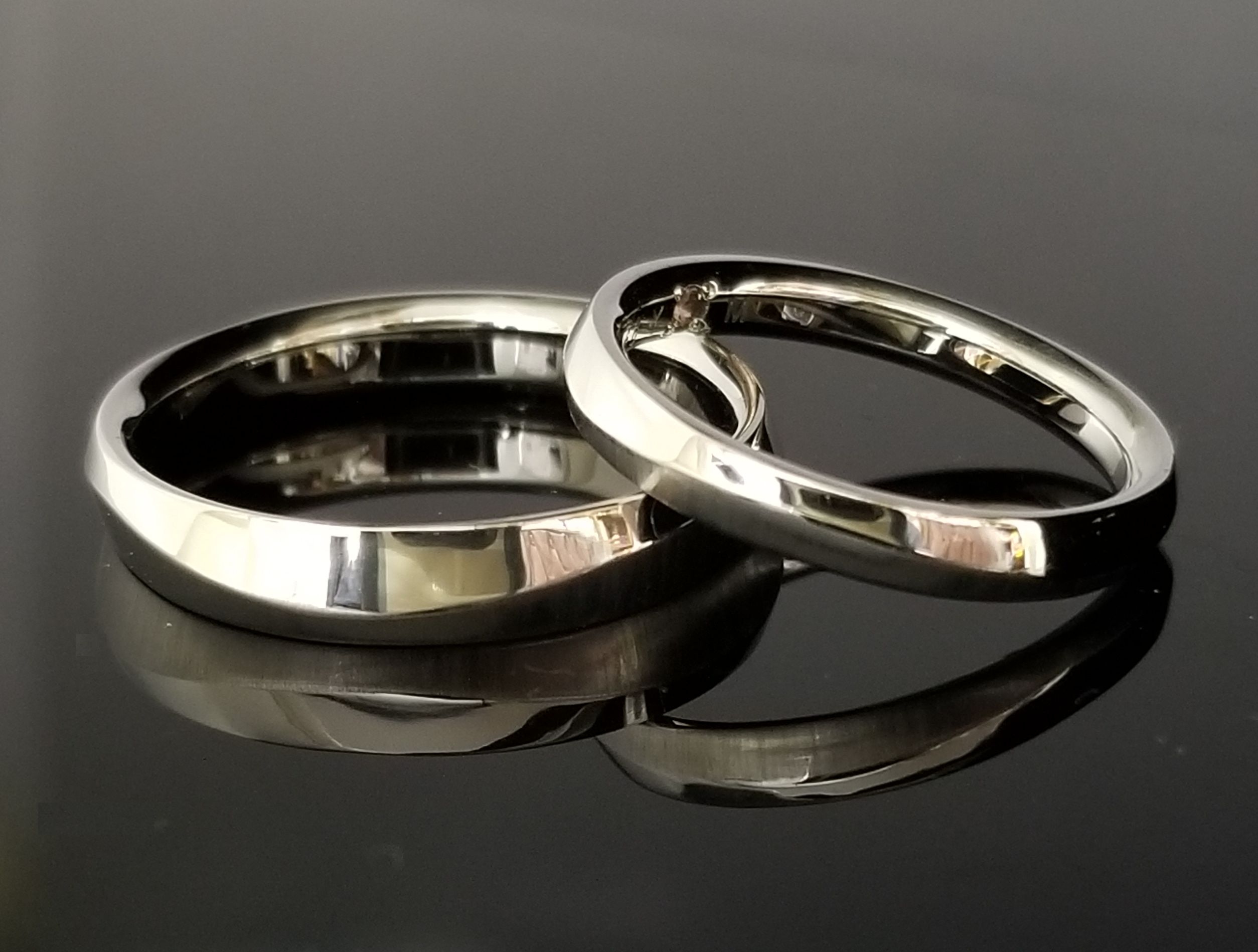 S9347 | 結婚・婚約指輪のオーダーメイドは鍛造指輪＜TANZO＞