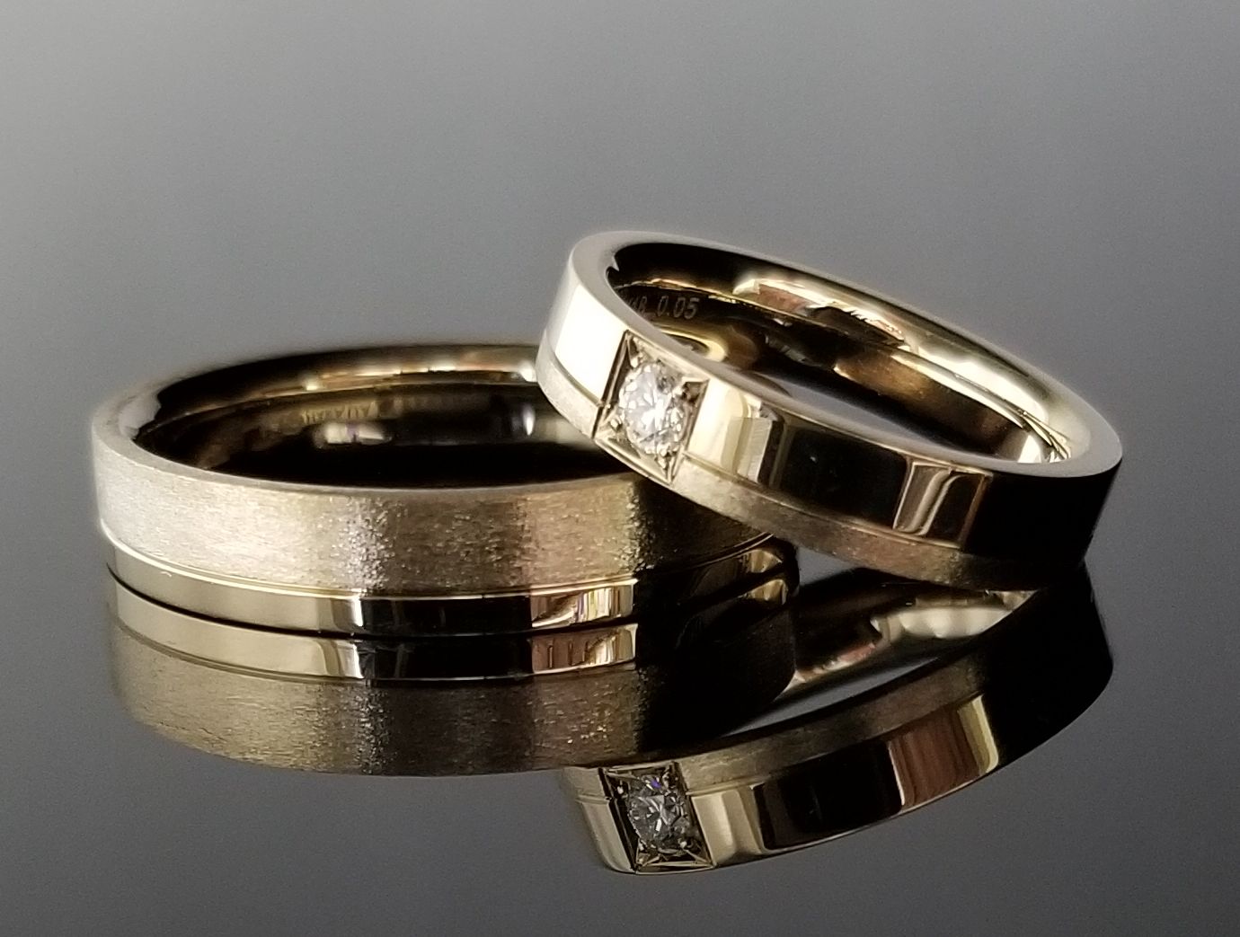 結婚指輪　オーダーメイド　鍛造