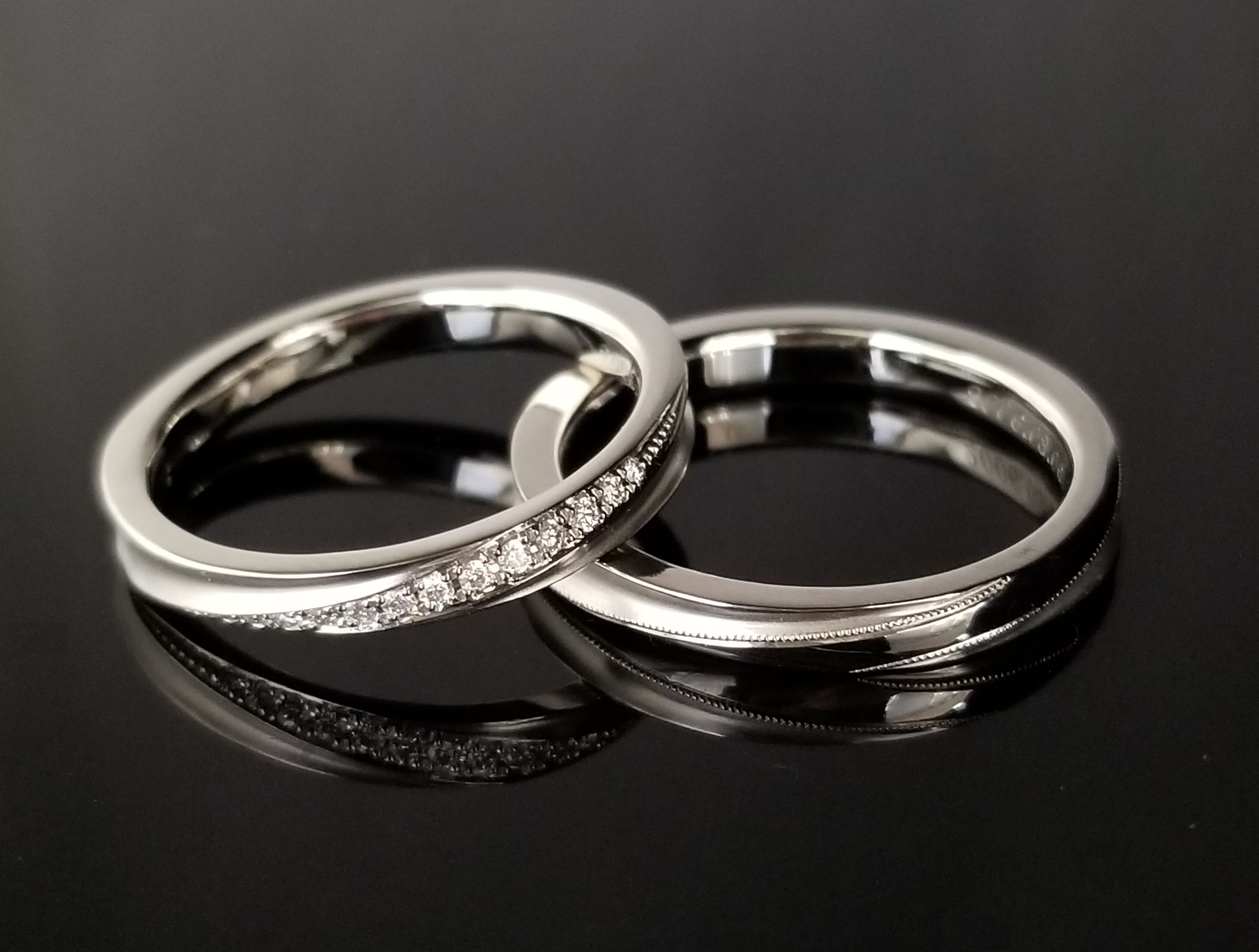結婚指輪　鍛造　フルオーダー