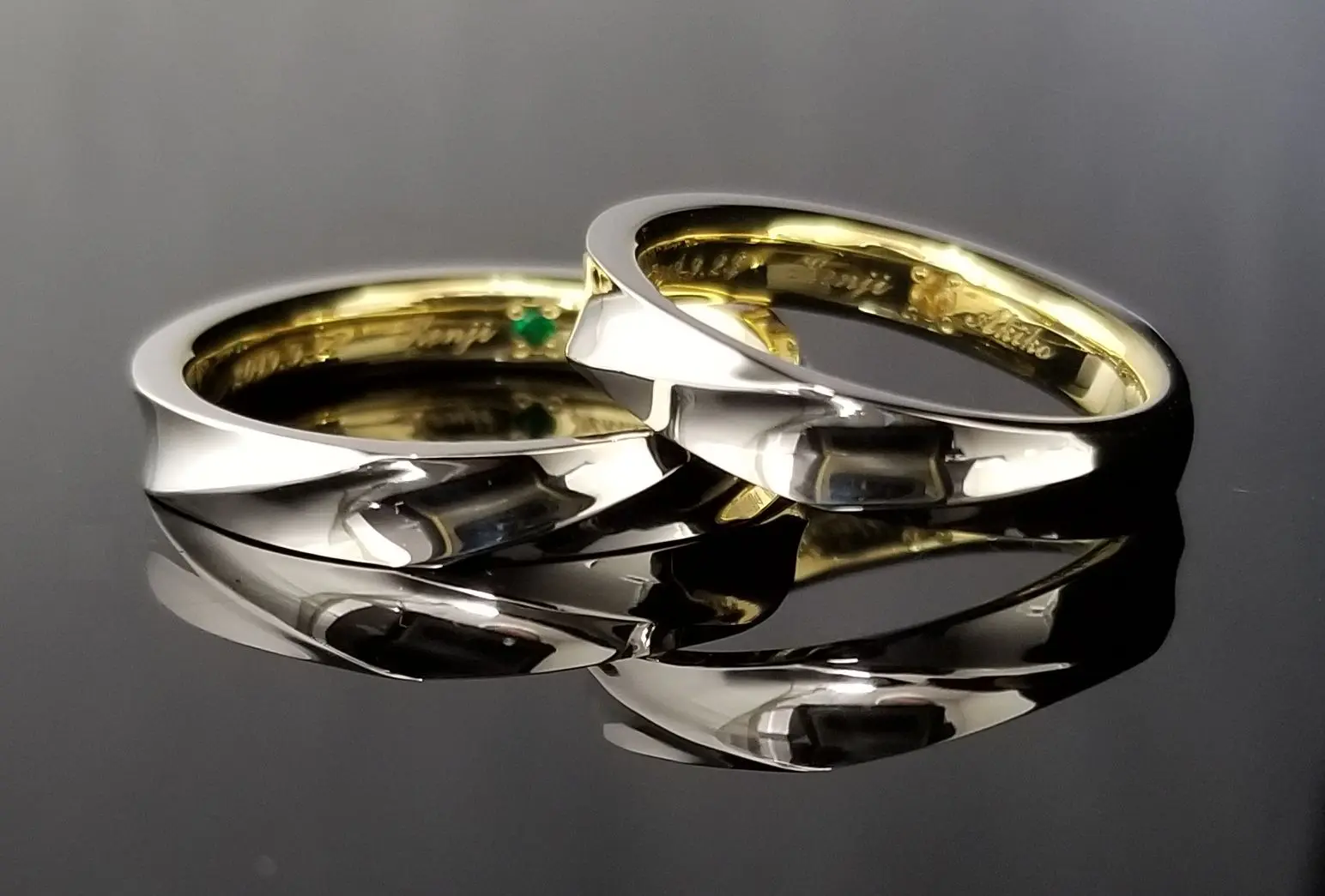S9722 | 結婚・婚約指輪のオーダーメイドは鍛造指輪＜TANZO＞