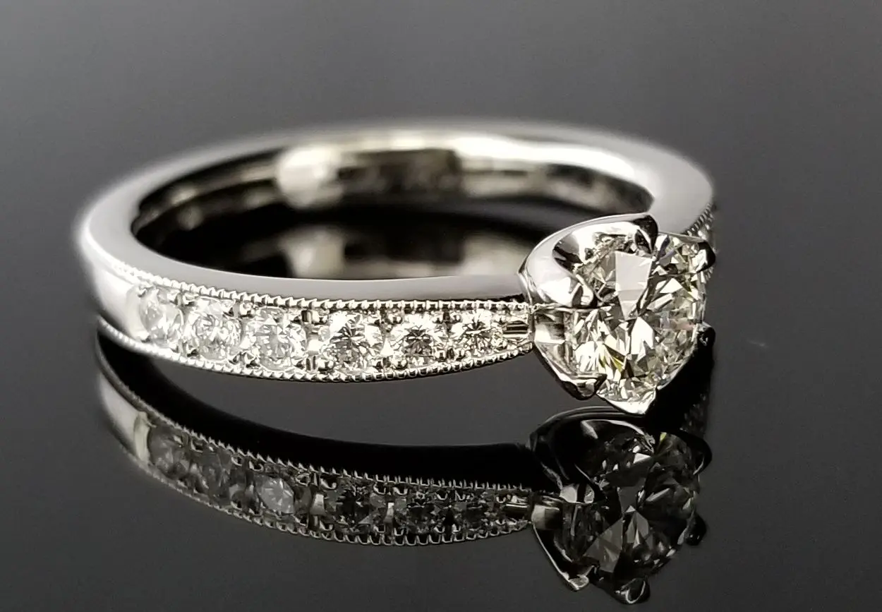 S9745 | 結婚・婚約指輪のオーダーメイドは鍛造指輪＜TANZO＞