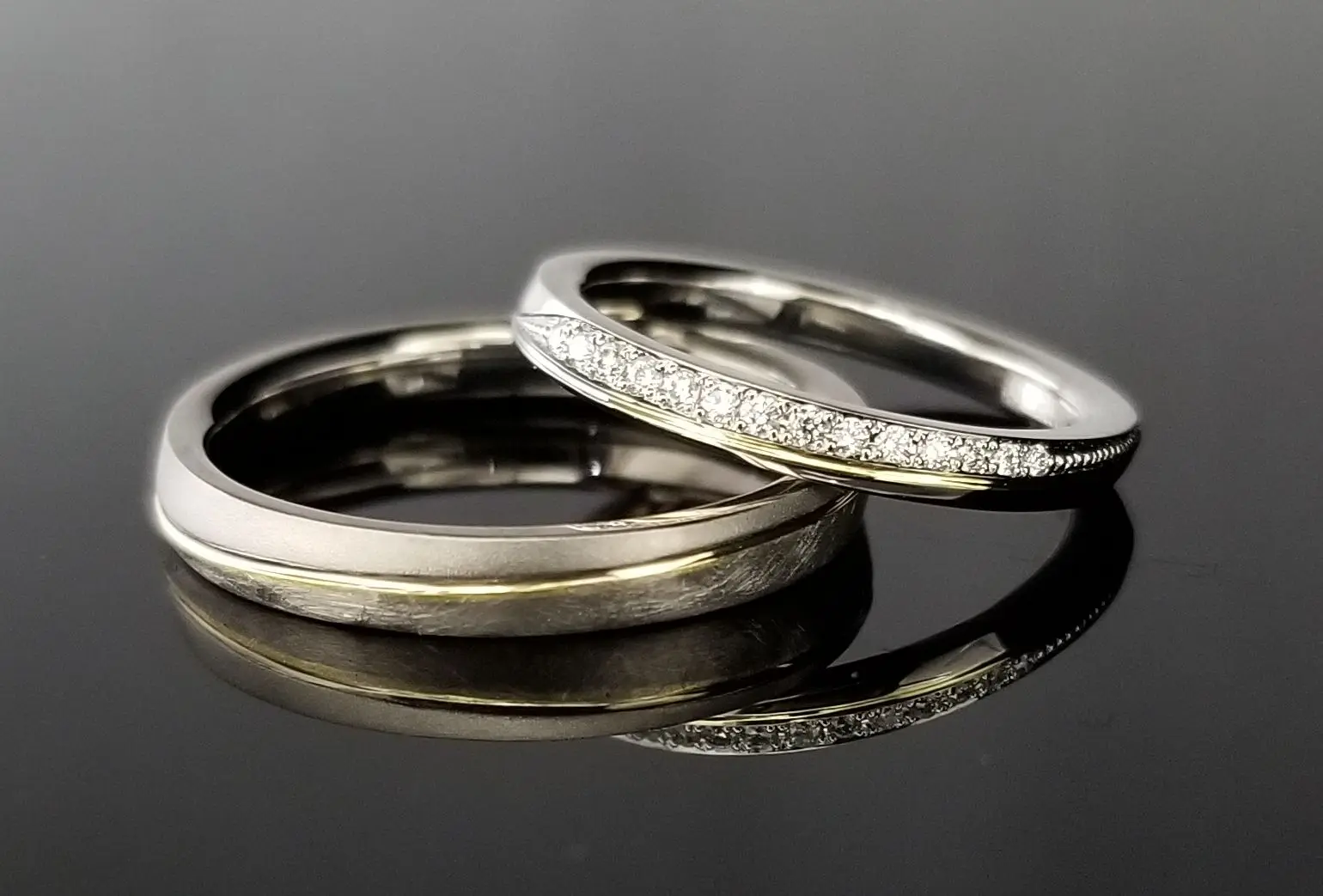 S9768 | 結婚・婚約指輪のオーダーメイドは鍛造指輪＜TANZO＞
