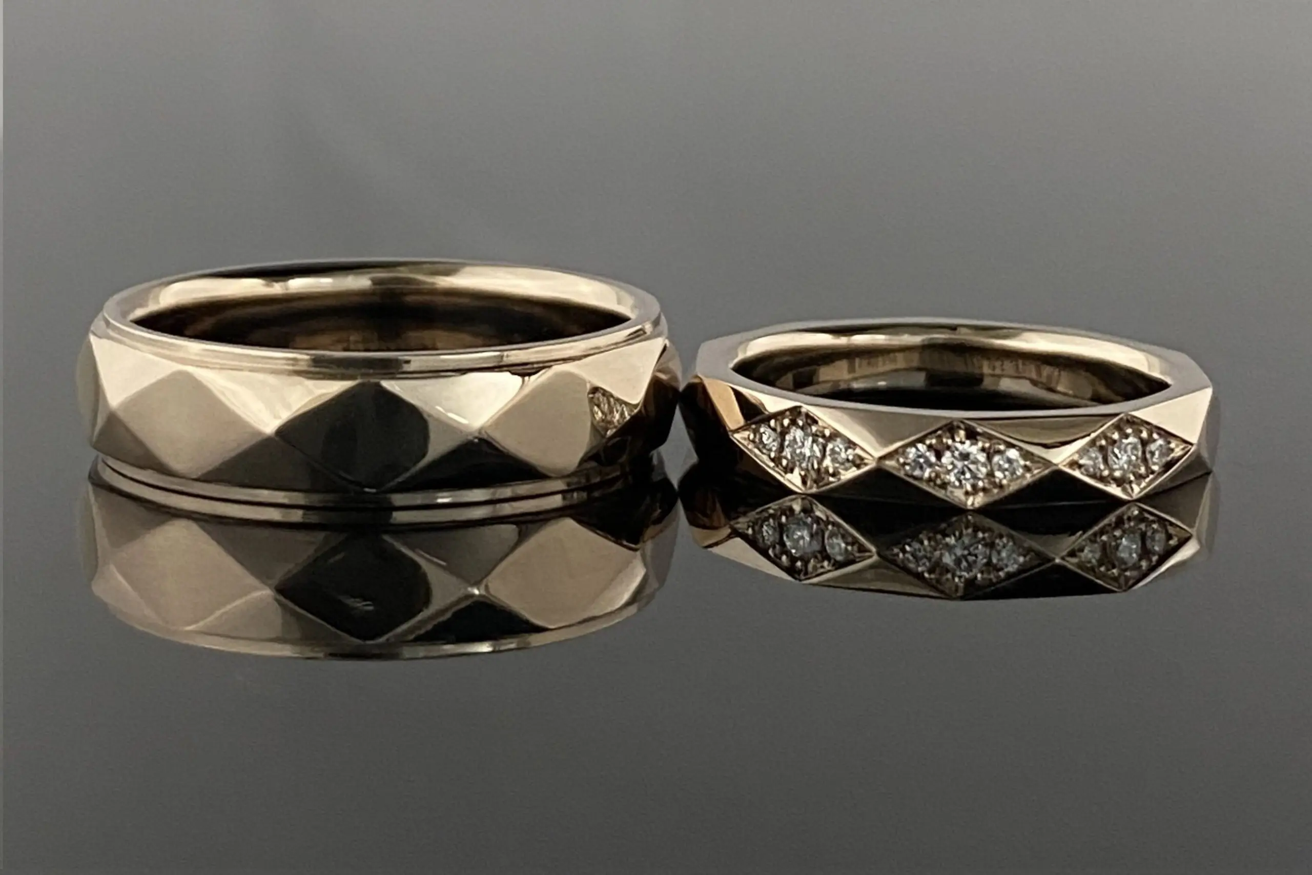 T9994 | 結婚・婚約指輪のオーダーメイドは鍛造指輪＜TANZO＞