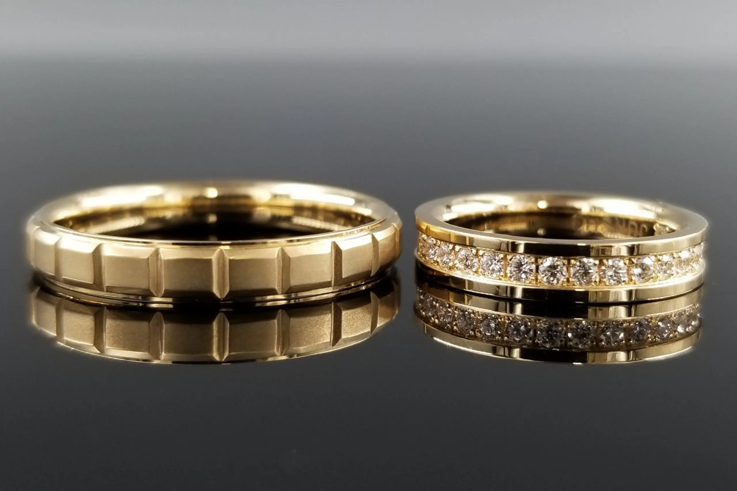 T10104 | 結婚・婚約指輪のオーダーメイドは鍛造指輪＜TANZO＞