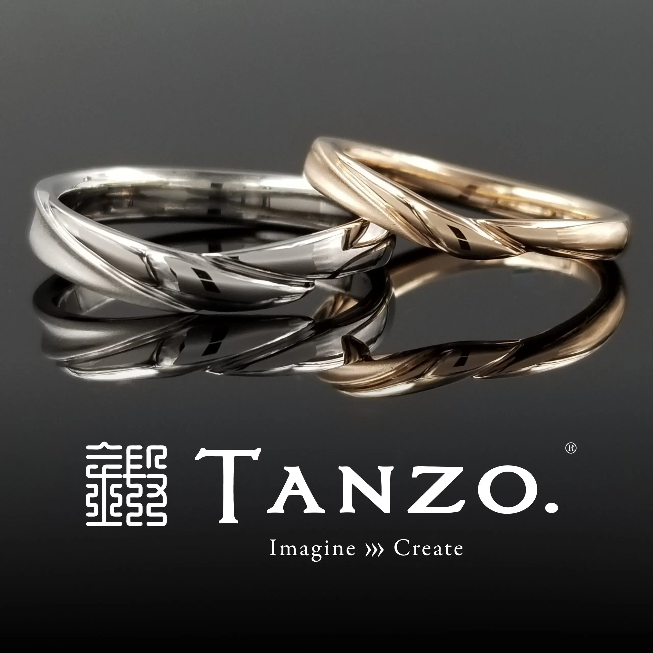 C032 | 結婚・婚約指輪のオーダーメイドは鍛造指輪＜TANZO＞
