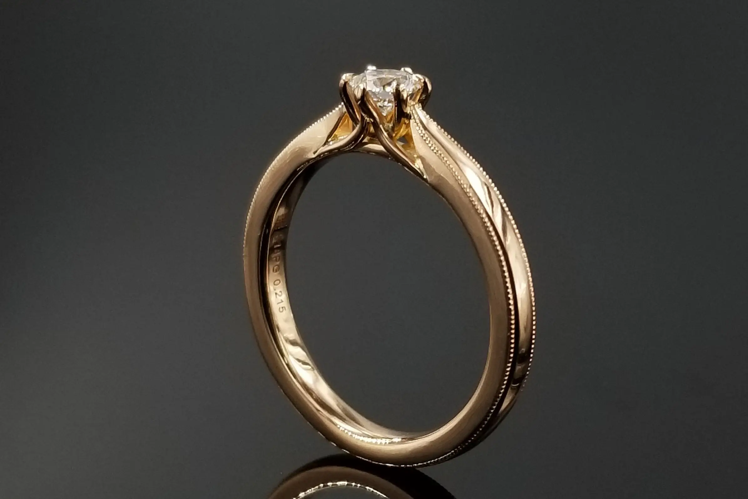 g8238 | 結婚・婚約指輪のオーダーメイドは鍛造指輪＜TANZO＞