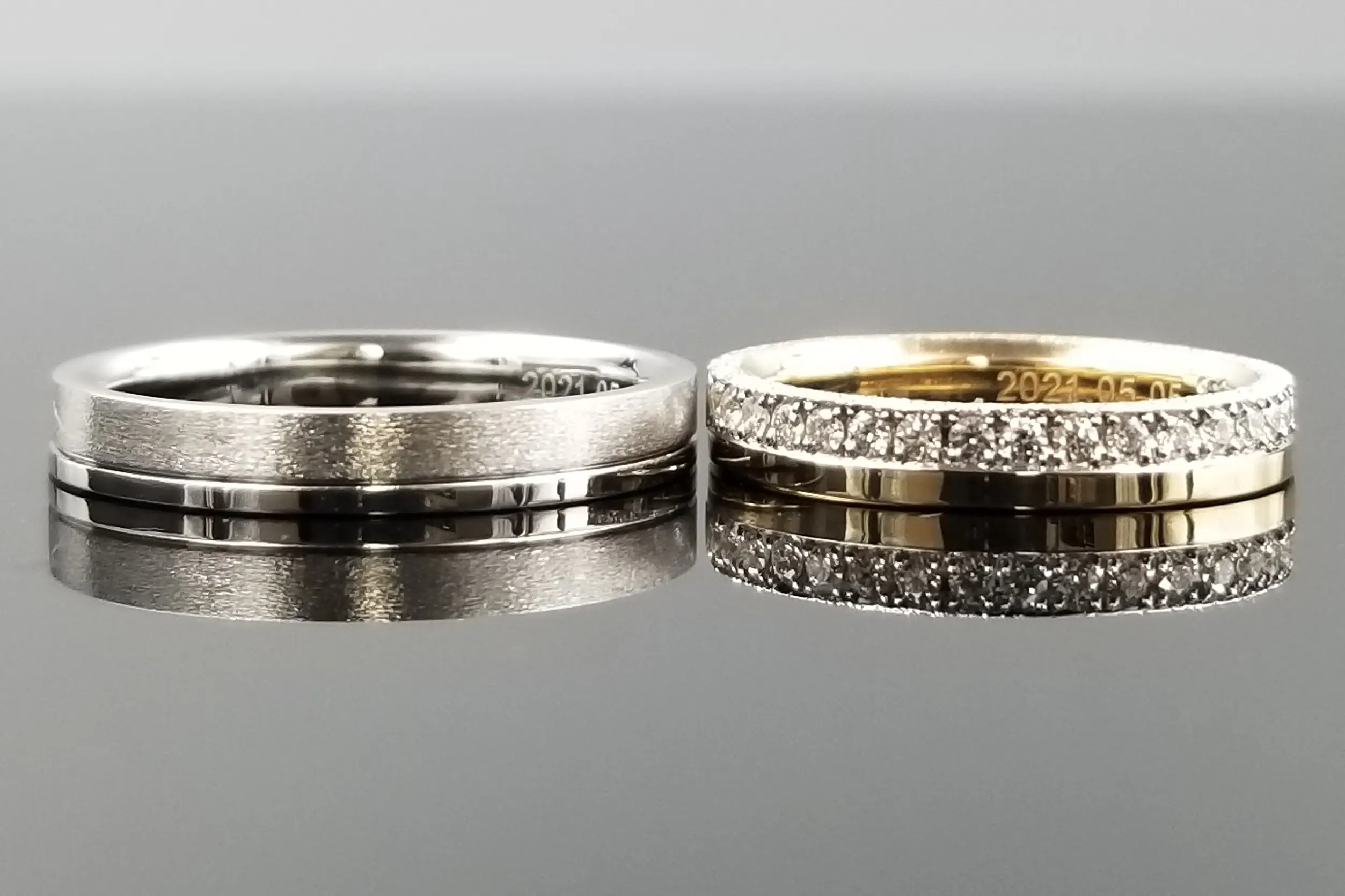 T10257 | 結婚・婚約指輪のオーダーメイドは鍛造指輪＜TANZO＞