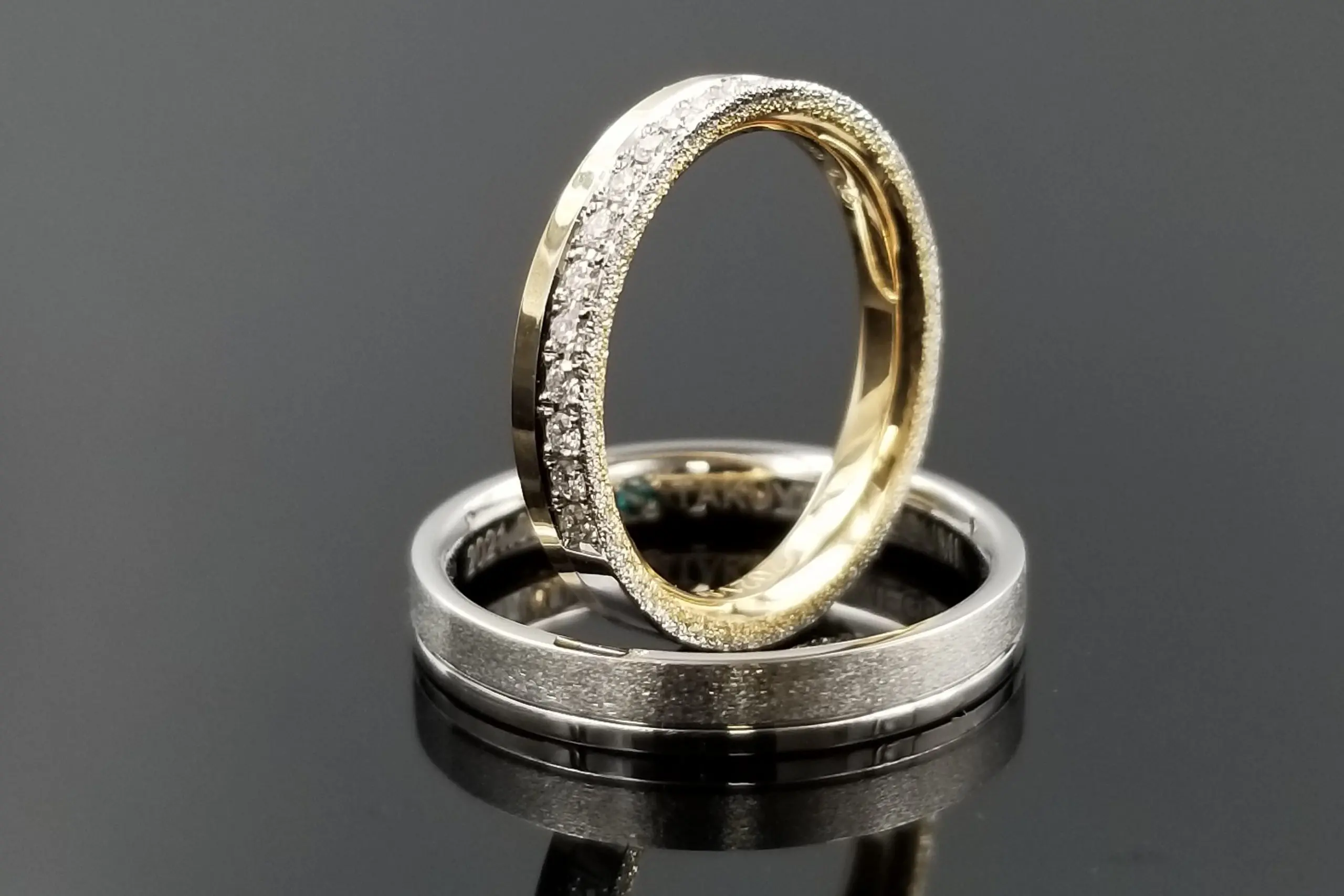 T10257 | 結婚・婚約指輪のオーダーメイドは鍛造指輪＜TANZO＞